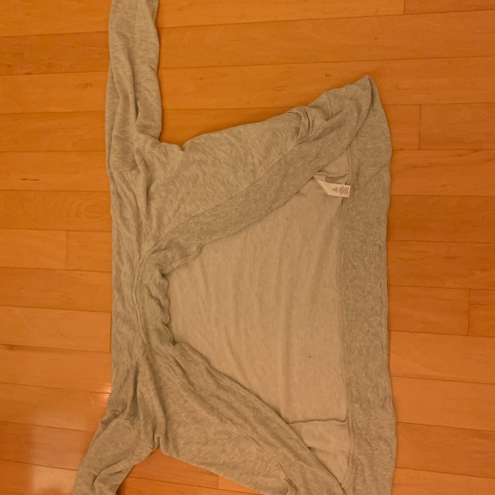 Grey cardigan